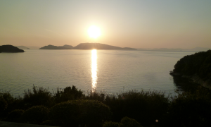 小豆島の夕日